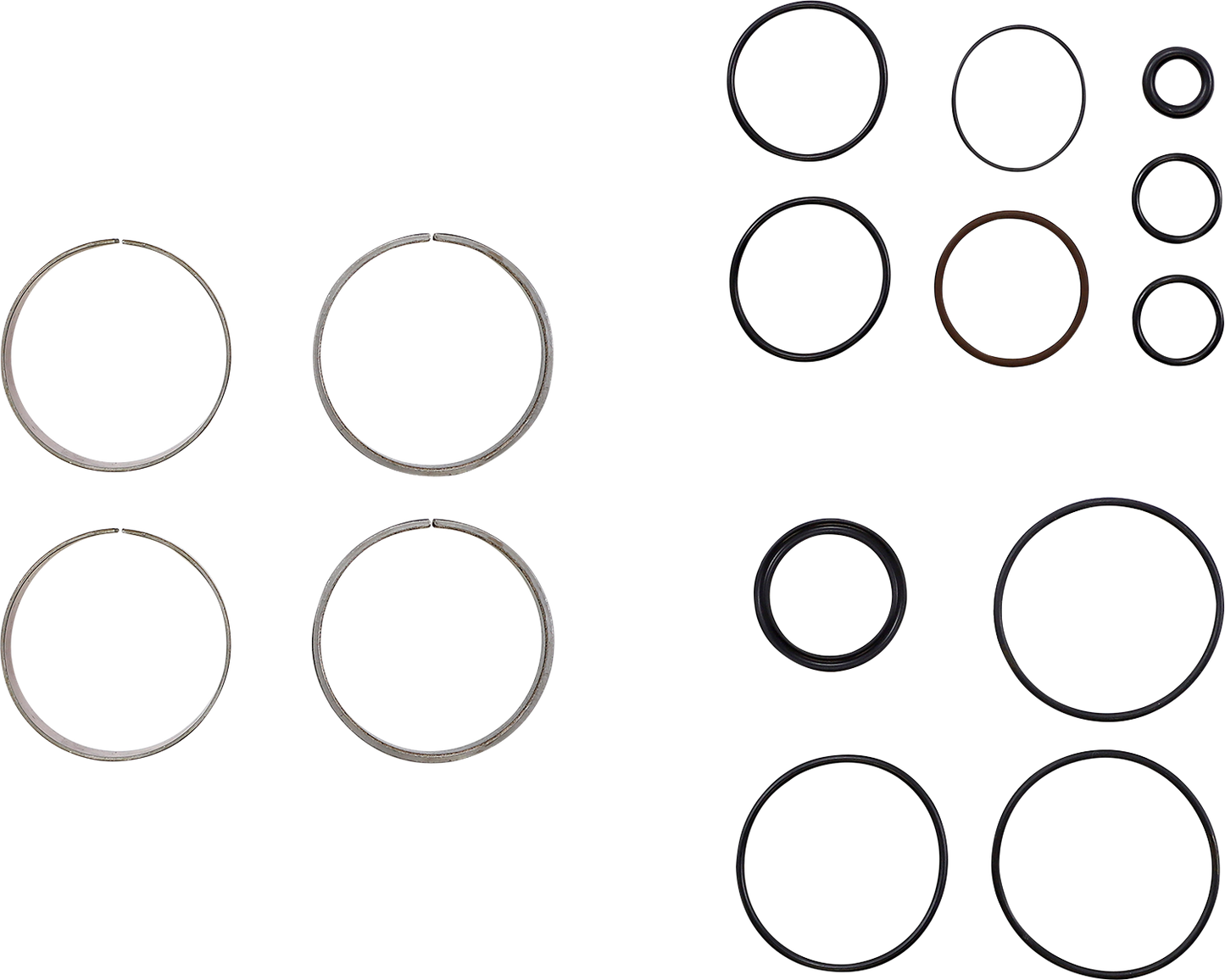 MOOSE OFFROAD Fork Bushing Kit 38-6157 for motorcycle suspension, featuring durable replacement components for fork maintenance.