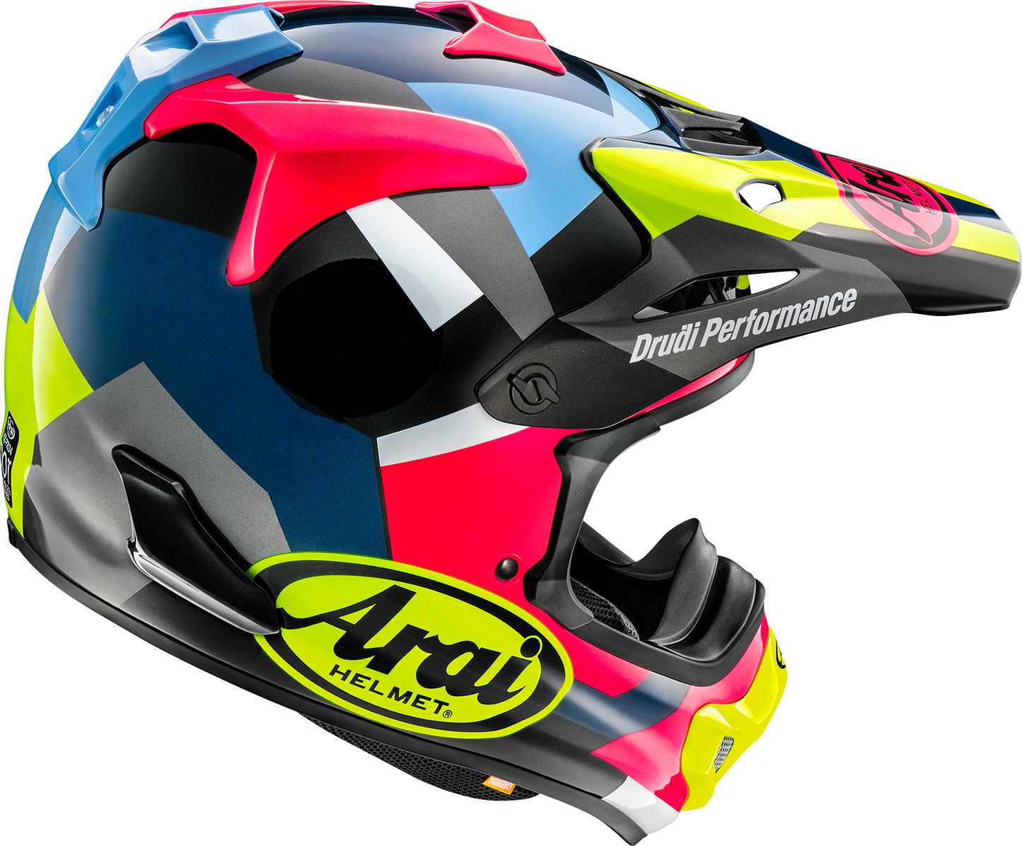 Arai VX-Pro4 small off-road helmet with sturdy protective shell, matte finish, and ventilation vents for motocross riding.