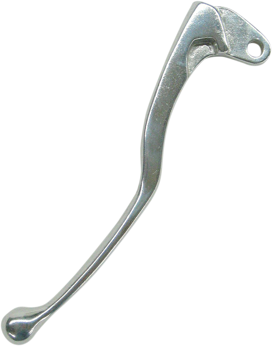 Polished replacement clutch lever from Parts Unlimited, designed for motorcycle control and durability.