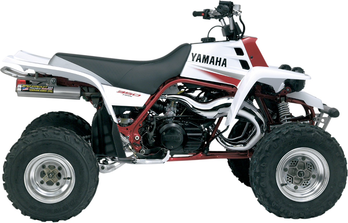 PRO CIRCUIT Platinum Pipe PQY87350P exhaust for off-road vehicles, showcasing the high-performance motorcycle exhaust system.