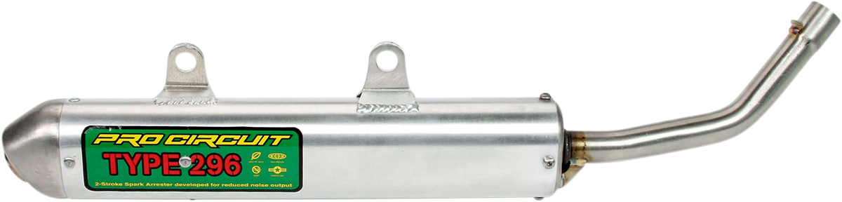 PRO CIRCUIT spark arrestor silencer ST03250-296 for dirt bikes, designed to reduce noise during quiet riding.