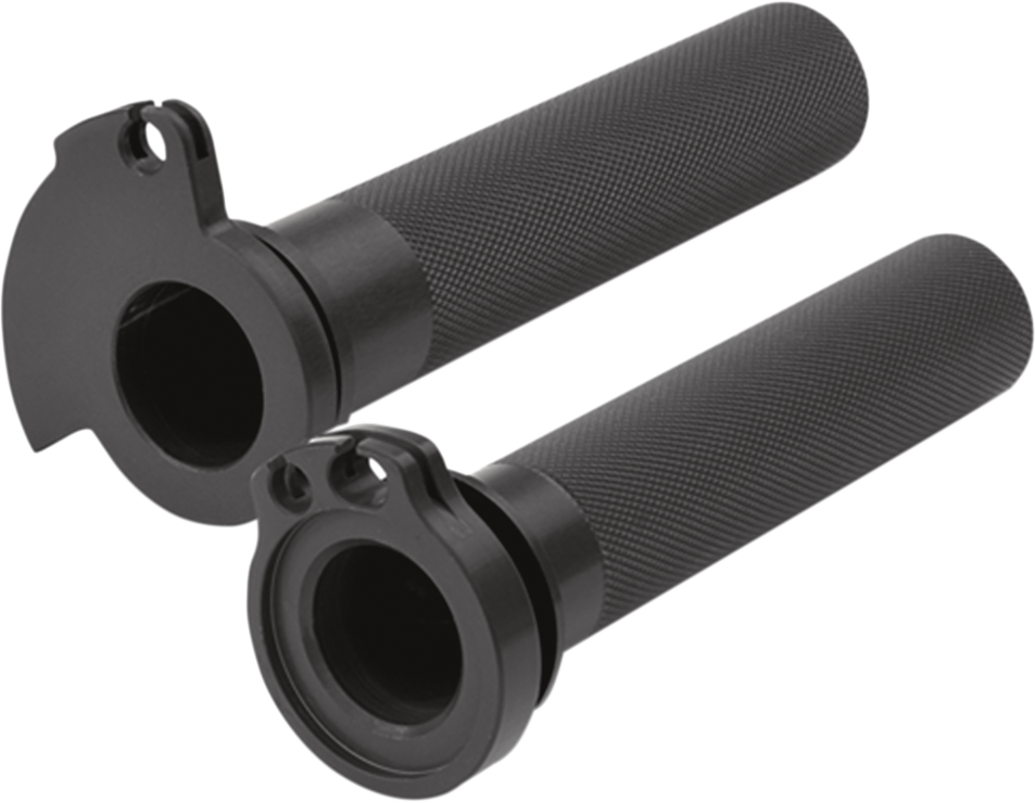 Aluminum PRO CIRCUIT throttle tube for Honda and KTM motorcycles, model TB-02, shown in a close-up image.