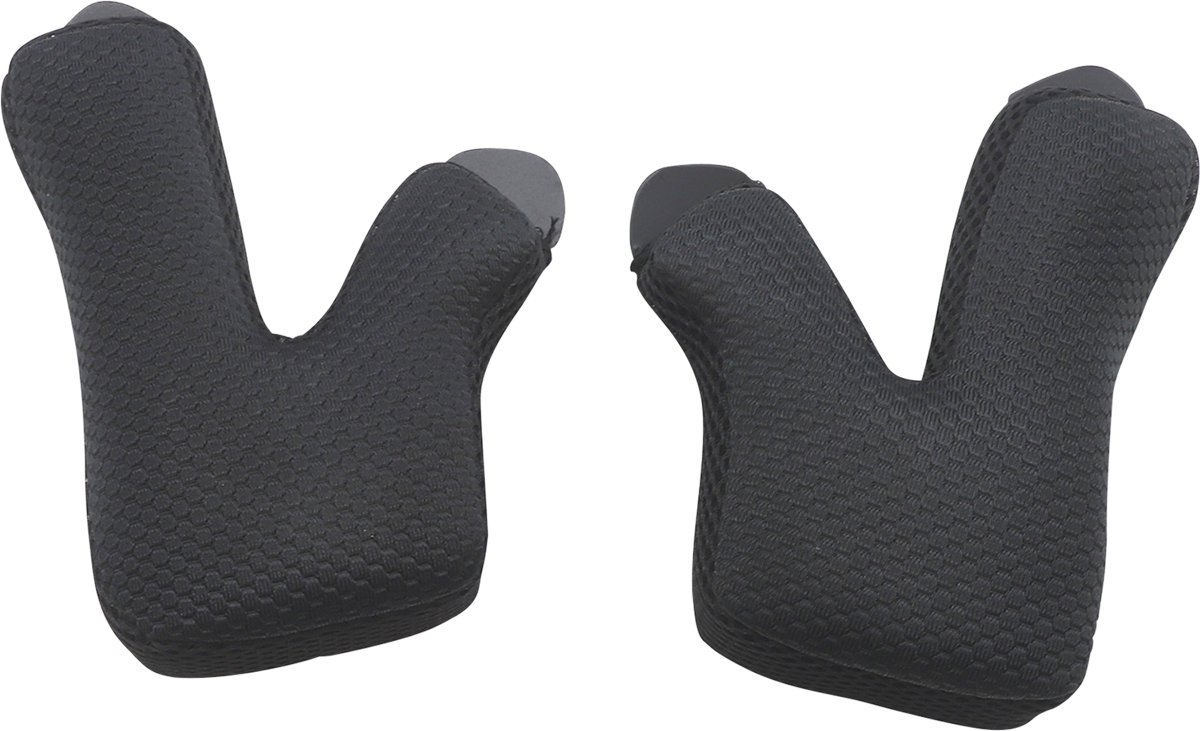 Bill's Exhausts Youth Status Cheek Pads Medium for helmets, showing soft foam padding and secure fit design.
