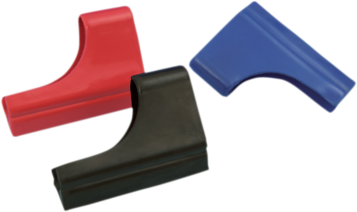 Bill's Exhausts SHOW CHROME Visor Wiper for Finger and Thumb, engine accessory, 3-pack, durable chrome finish.