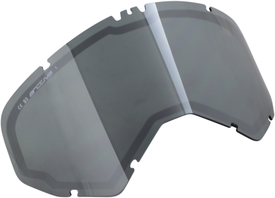 ARCTIVA Vibe Dual Pane Silver Mirror Lens with part number 2602-0765, featuring reflective silver mirror coating for snow goggles.