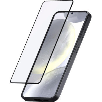 Bill's Exhausts Samsung S24 glass screen protector, clear and durable, designed for the SP CONNECT phone screen protector.