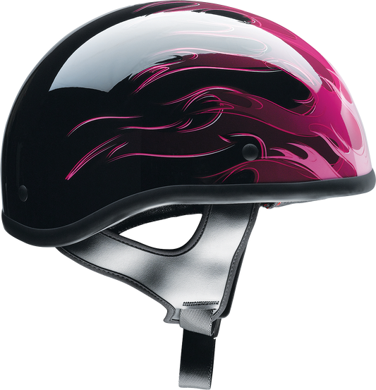 Z1R CC Beanie Helmet in Hellfire Pink, XS, model 0103-1396, with sleek helmet design and vibrant pink color.