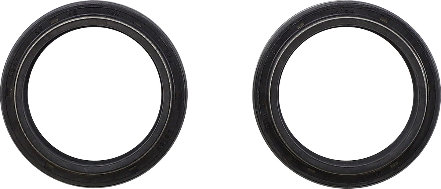 Moose Offroad Fork Seal Kit 55-163 for motorcycle front suspension, showing seals and components for durability and performance.