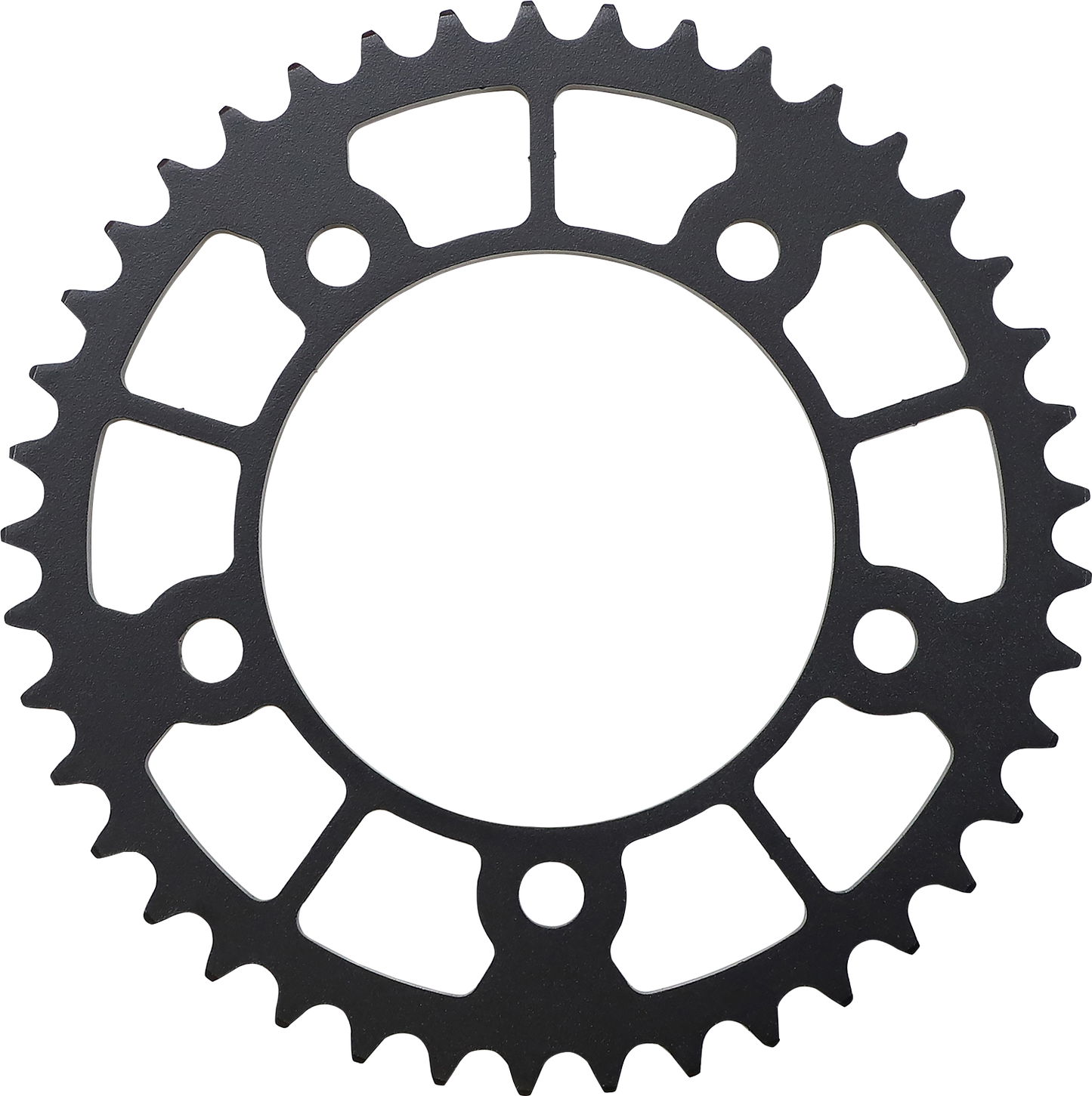 Moose Offroad 41-tooth rear sprocket for Honda bikes, durable steel construction, detailed close-up of gear teeth.