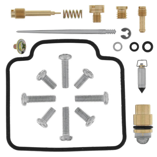 QuadBoss carburetor kit for 1999 Yamaha YFM400 Kodiak 4x4, includes all parts for engine performance upgrade.