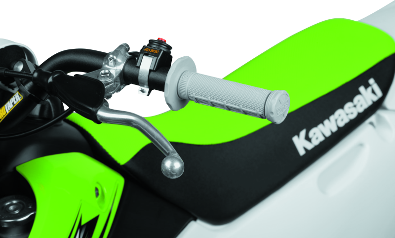 ProTaper 1/3 Micro Grips in medium light gray for motorcycle handlebars, manufactured by Bill's Exhausts.