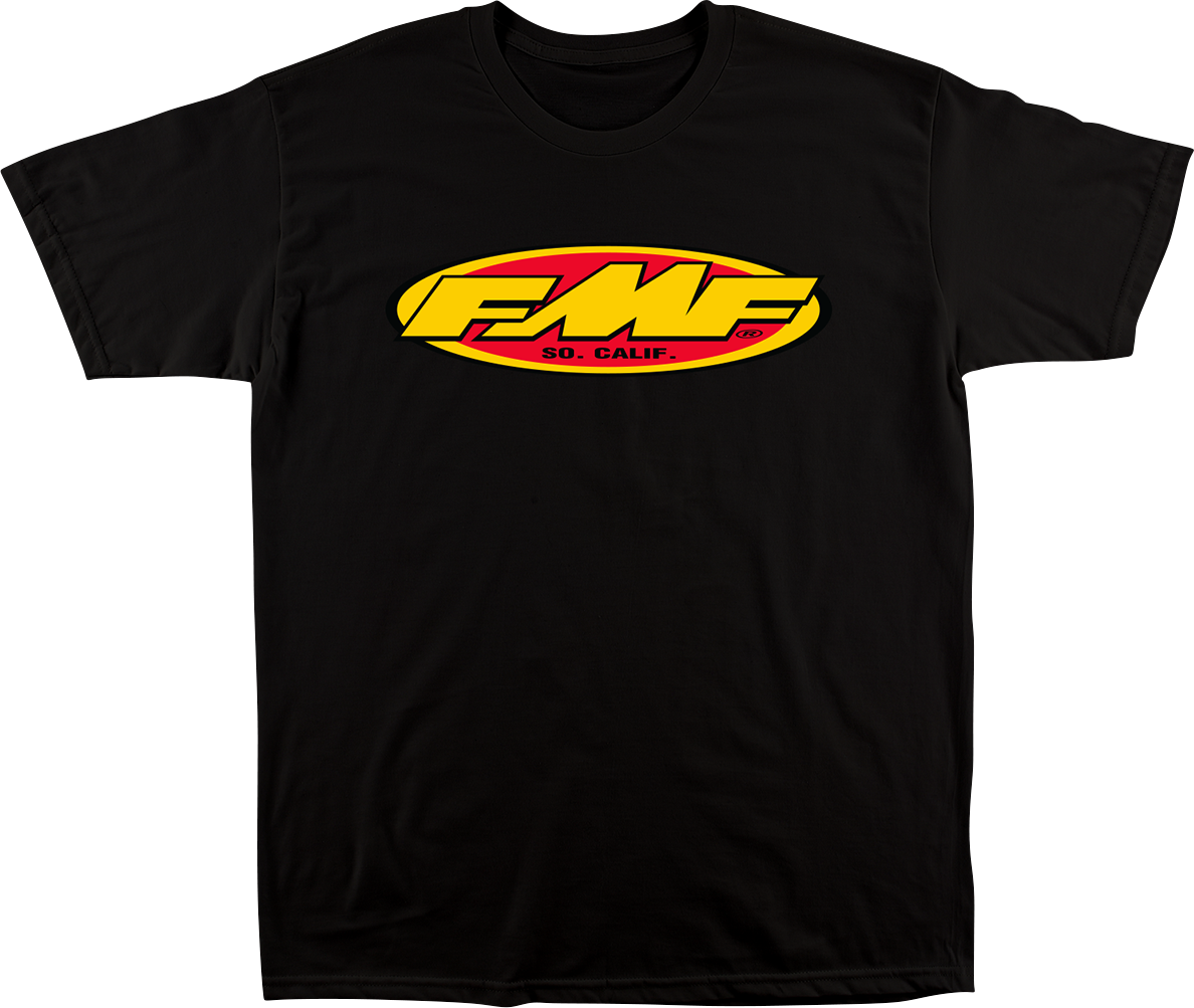 Black FMF The Don T-Shirt in Medium, featuring bold graphic design on the front and classic crew neck style.