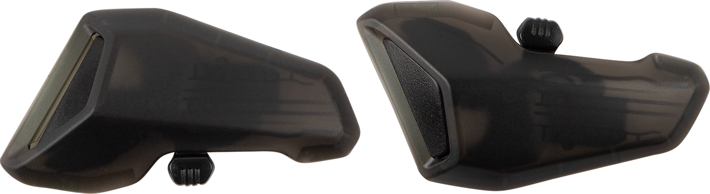 ARAÏ Helmets Quantum-X, Signet-X & Defiant-X tinted frost top front intake vent set on helmet showing vent details.