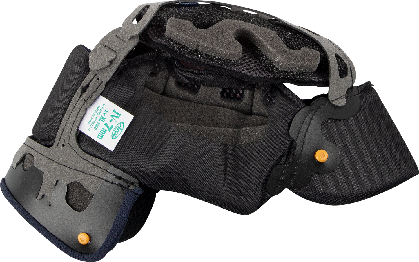 ARAİ Helmets Quantum-X interior pad, EP IV, 7 mm thickness, replacement helmet padding for ARAİ motorcycle helmets.