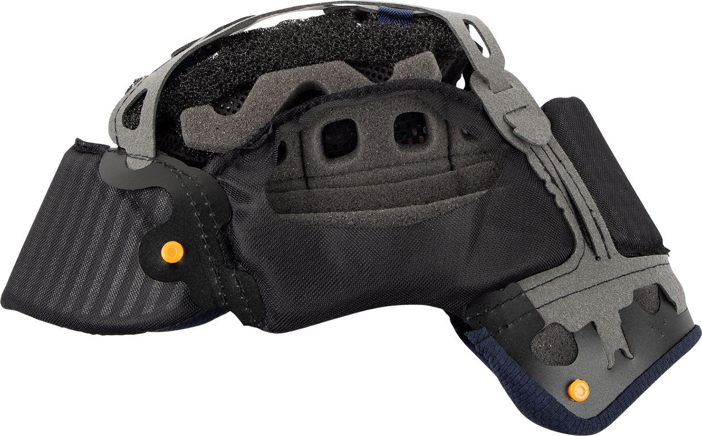 ARAΓ Helmets Quantum-X interior padding, 7mm EP I, showing the soft foam pad designed for helmet comfort and fit.