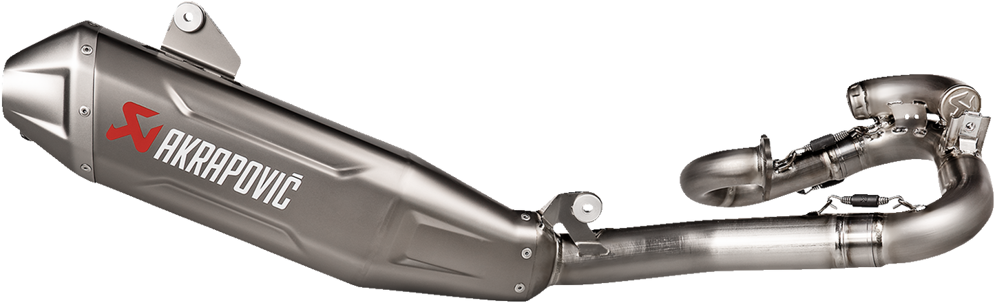 AKRAPOVIC Evolution Line Titanium Exhaust System for Yamaha YZF-R6 (Part S-Y4MET16-FDHLTA)