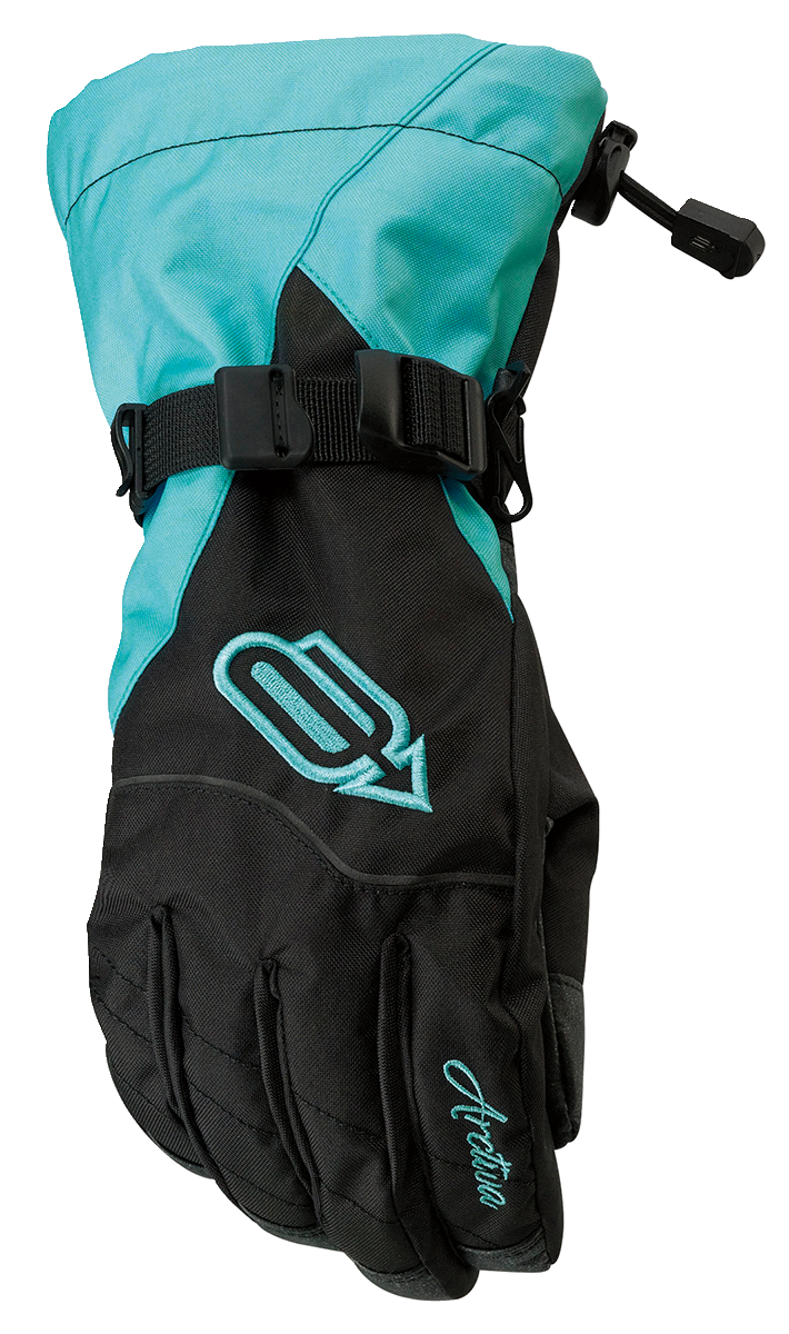 ARCTIVA Women's Pivot Classic Gloves - Black/Blue, Small (Part #3341-0423)