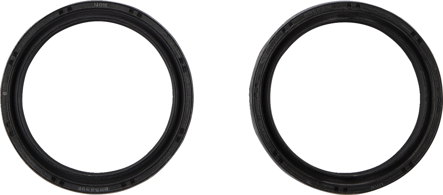 Moose Offroad 47mm fork oil seal set for Japanese suspension systems, replacement part, with visible seals and packaging.