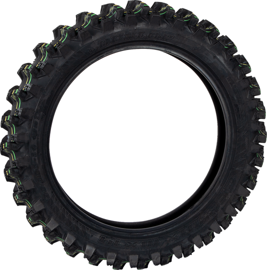 DUNLOP, DUNLOP Geomax MX14 Rear Tire 90/100-14 with Reinforced Scoop and V-Block Technologies