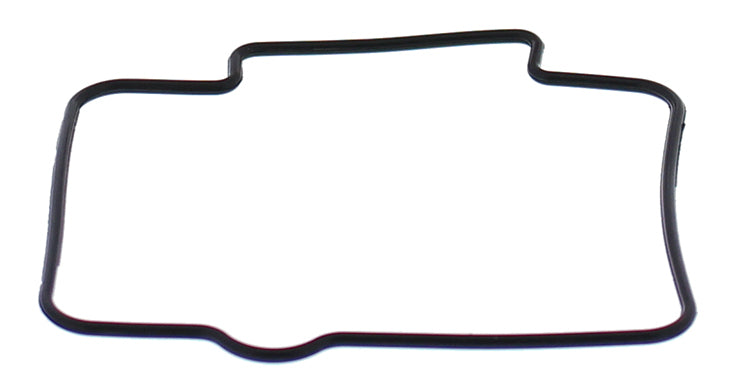 All Balls Float Bowl Gasket for ATV and motorcycle models, showing the rubber gasket part with mounting holes.