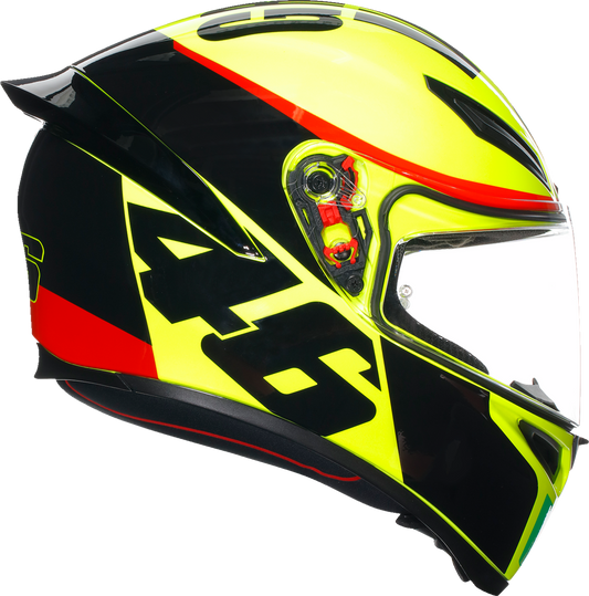 AGV K1 S Grazie Vale motorcycle helmet in XL size, featuring a sleek design and secure chin strap.
