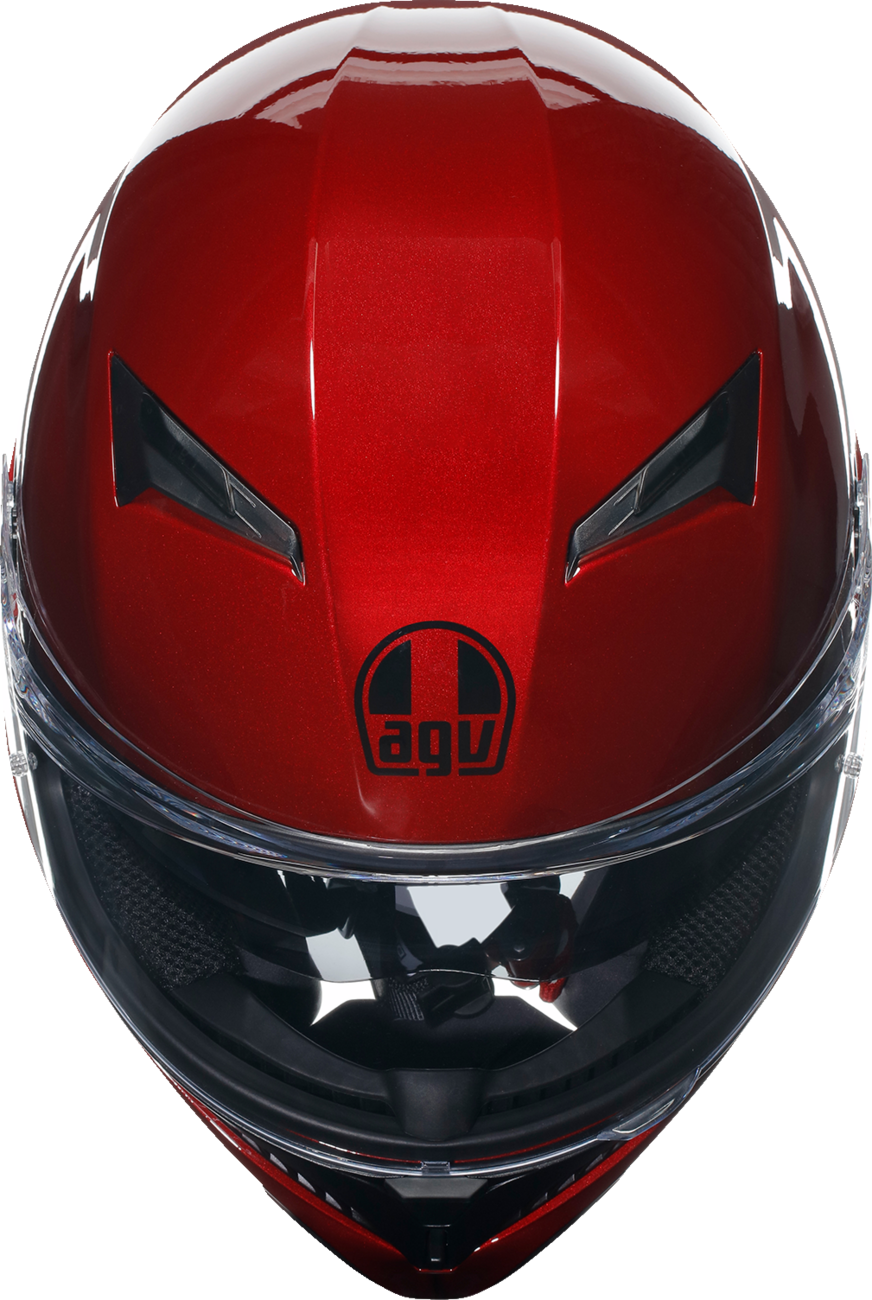AGV K3 Competizione Red Full-Face Motorcycle Helmet - Large