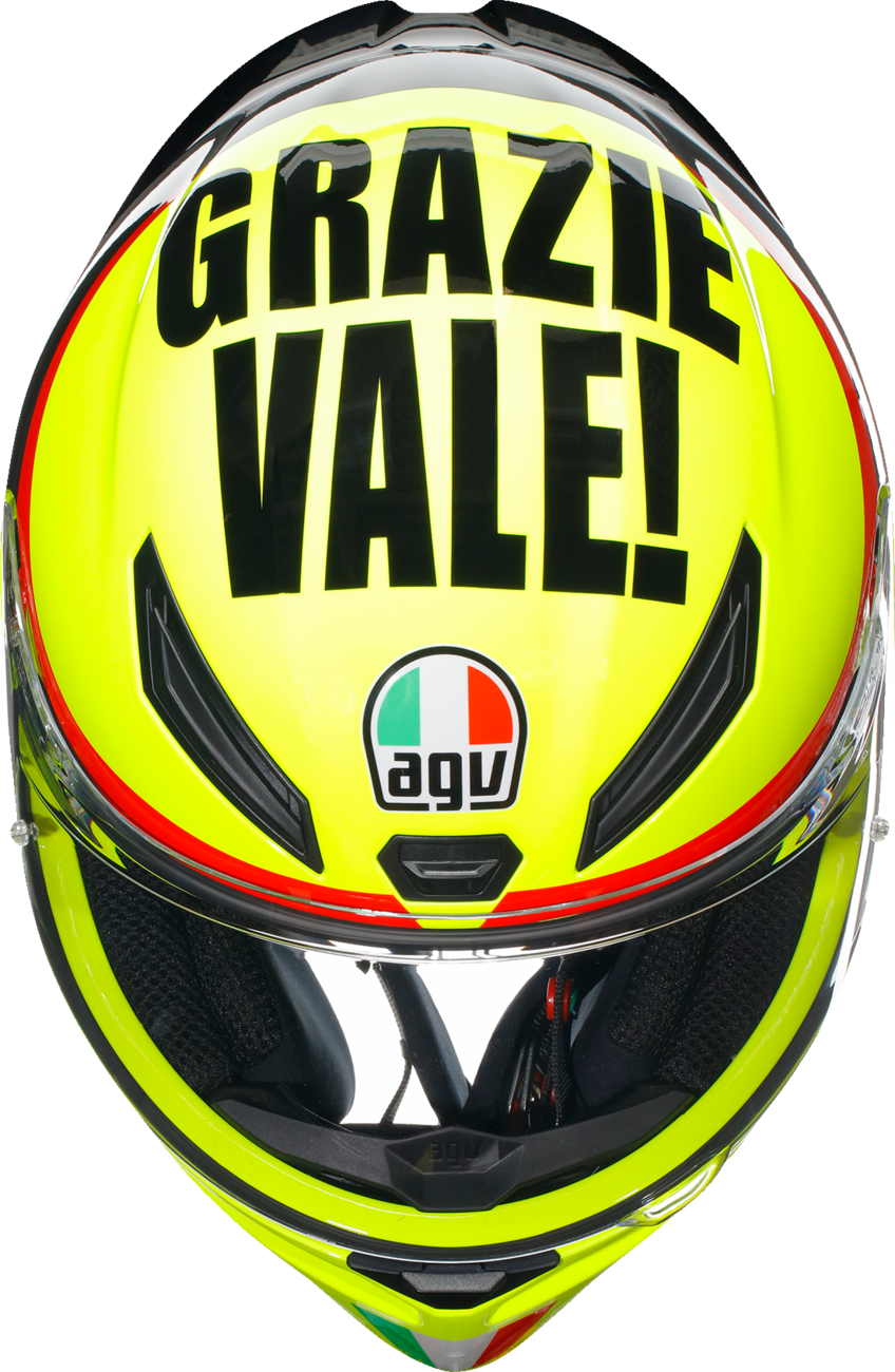 AGV K1 S Grazie Vale motorcycle helmet in XL size, featuring a sleek design and vibrant graphics.