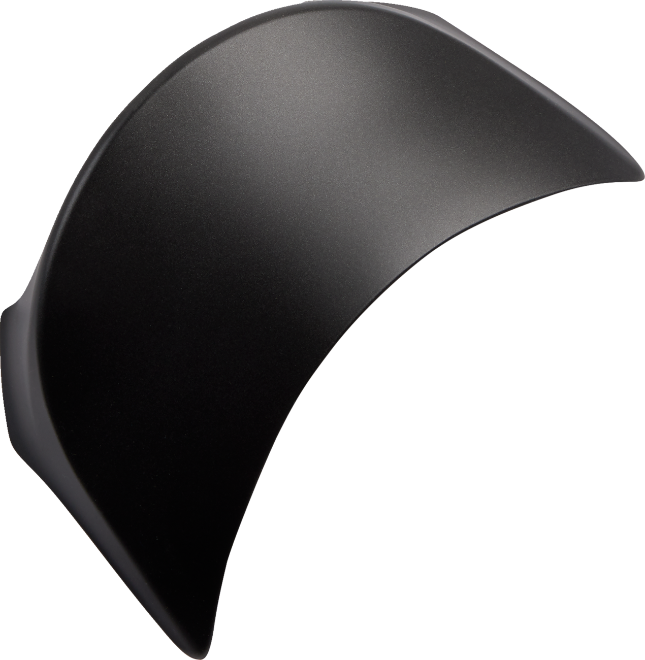 Black Frost ARAI Helmets XGR Spoiler for Contour-X helmets, designed to enhance aerodynamics and style.