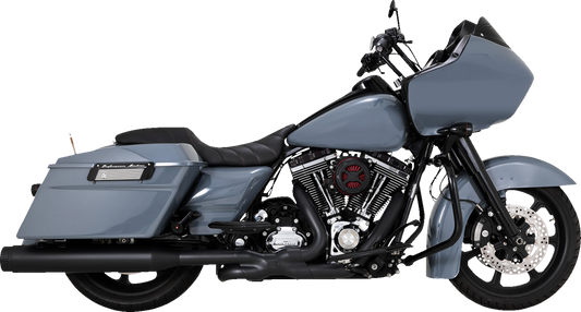 Vance & Hines Power Duals PCX™ Header System in black for motorcycle, showing the sleek dual exhaust headers.