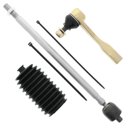 QuadBoss Polaris General 1000 EPS steering rack tie rod assembly kit, including left inner and outer tie rods for steering replacement.
