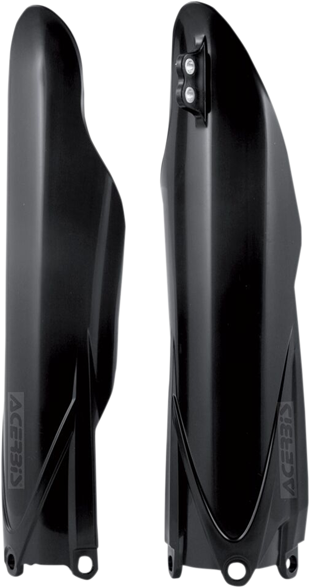 ACERBIS Lower Fork Covers - Black 2171840001 - Howling Moto