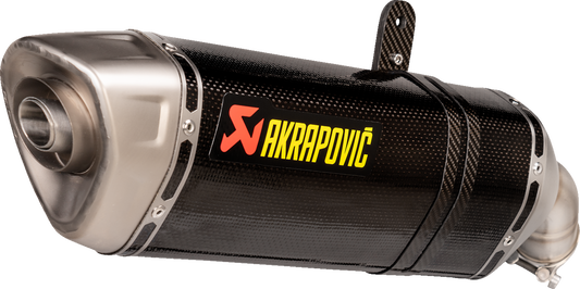 AKRAPOVIC Slip-On Line Muffler for Enhanced Performance - Carbon Fiber and Titanium, Part S-K4SO8-HRC