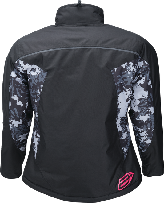 ARCTIVA Women's Pivot 7 Insulated Jacket – Black/Camo Gray/Pink, Size Small, Part 3121-0846