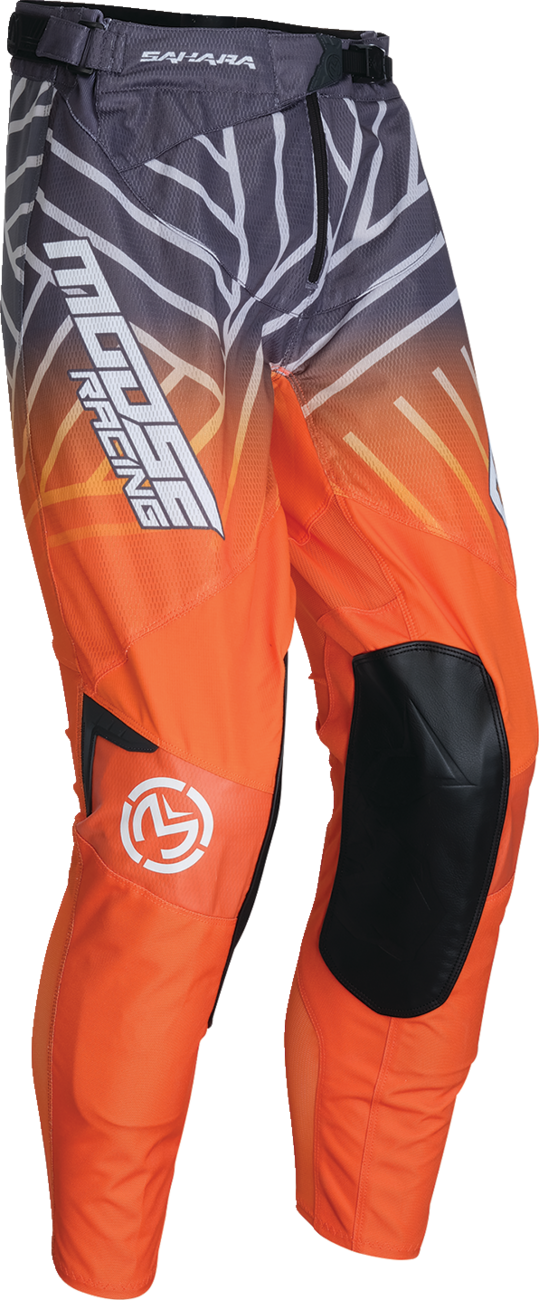 MOOSE Offroad Sahara Pants - Gray/Orange US 42 (Part #2901-11451)