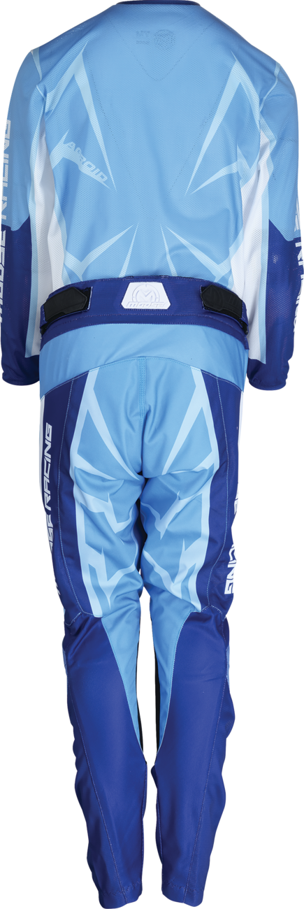 Moose Offroad Youth Agroid Mesh Jersey - Blue/White, Part Number 2912-2482