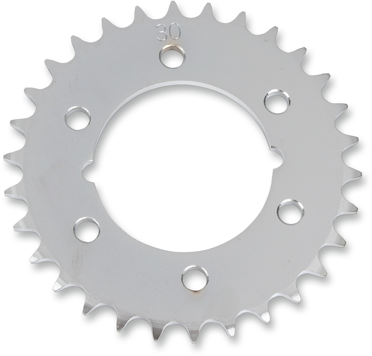Rear 30-tooth sprocket for Polaris ATV, made by PARTS UNLIMITED, designed for durable off-road performance.
