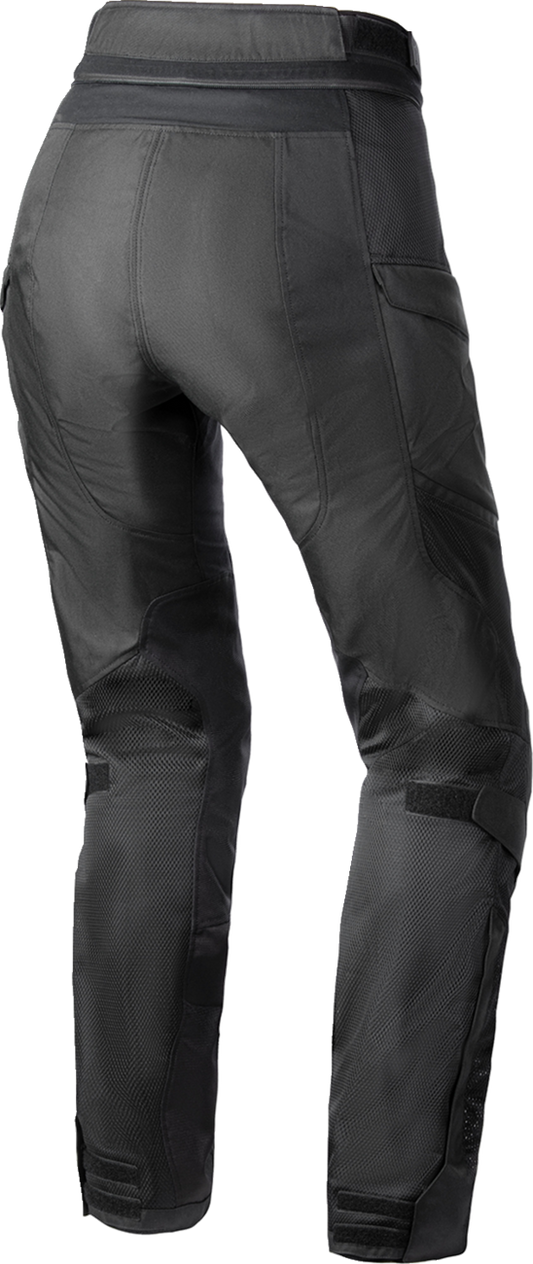Alpinestars Stella Andes Air Drystar® motorcycle pants in black, 2XL, with protective padding and air ventilation features.