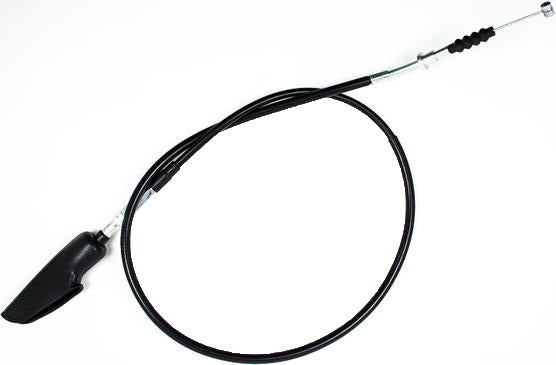 Black vinyl clutch cable by MOTION PRO, model 05-0134, designed for motorcycle clutch performance and durability.