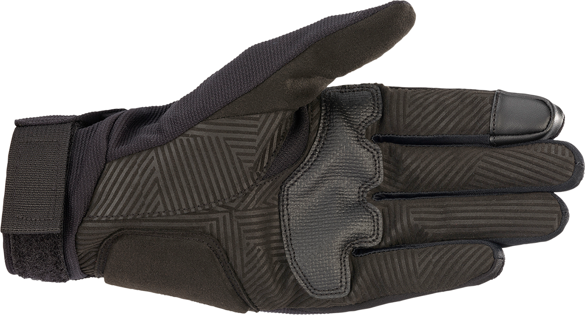 Alpinestars Reef Gloves in black, 3XL size, featuring durable material and protective design for motorcycle riding safety.