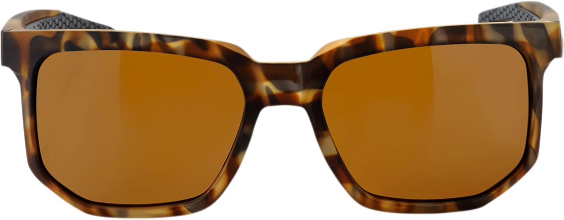 100% Centric Sunglasses - Havana - Bronze 61027-089-49 - Howling Moto