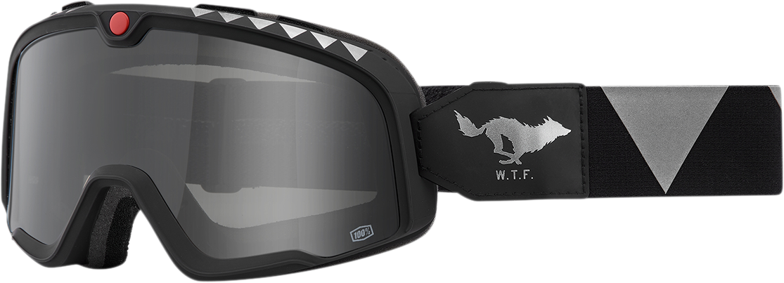 100% Barstow Goggles - El Solitario - Smoke 50000-00003 - Howling Moto