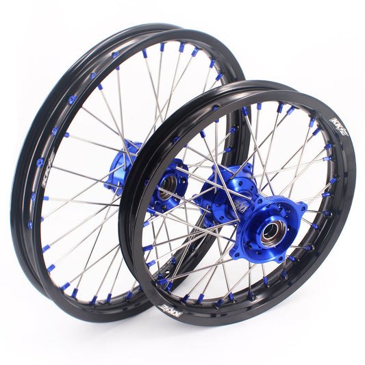 KKE 17 & 14 CNC Hub Kid's Big Wheels Rims For KTM SX85 2021-2024 Husqvarna TC85 2021-2024 - Howling Moto