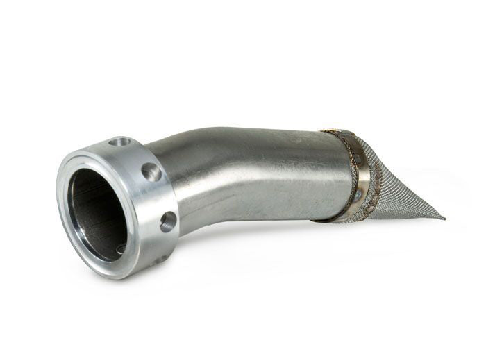 YOSHIMURA RS-4 exhaust spark arrestor, 1.375 inch replacement part, with metal mesh filter and mounting hardware.