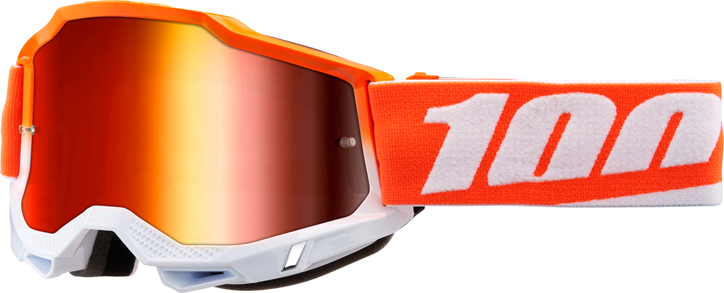 100% Accuri 2 Goggles - Matigofun - Red Mirror 50014-00020 - Howling Moto