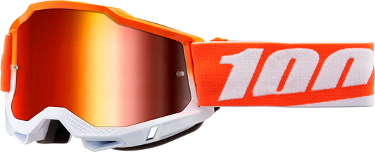 100% Accuri 2 Goggles - Matigofun - Red Mirror 50014-00020 - Howling Moto