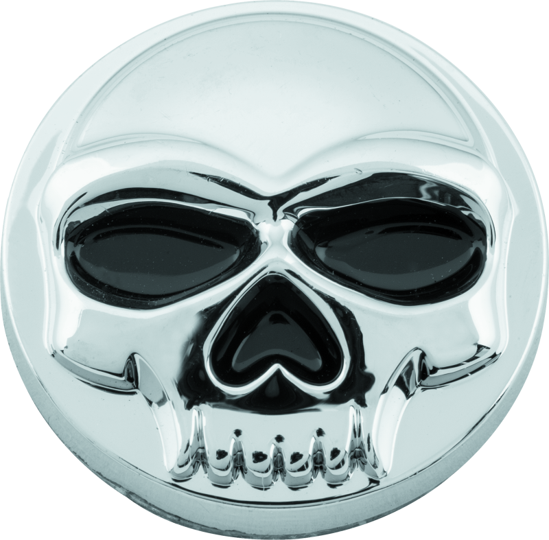 Kuryakyn, Kuryakyn Replacement Zombie Windshield Emblem Chrome for Harley Davidson Touring Models