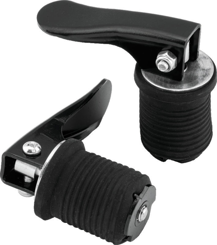 QuadBoss Polaris 900 ACE quick-attach fastener part #563465, close-up of durable black plastic fastener for ATV accessories