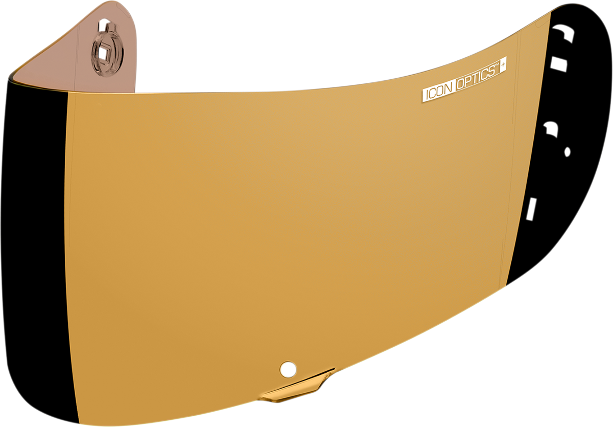 ICON Optics™ Shield RST Bronze helmet parts, clear face shield with bronze tint for motorcycle helmets, by Bill's Exhausts