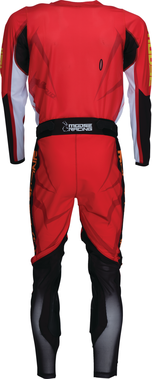 Red, black, and white Moose Offroad Agroid jersey in 2XL with mesh ventilation for off-road riding.