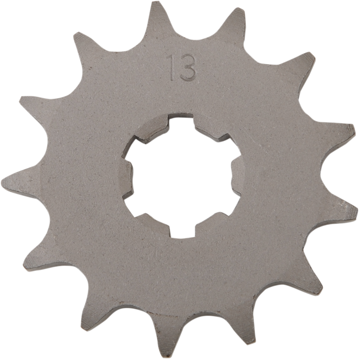 PARTS UNLIMITED Kawasaki countershaft sprocket with 13 teeth, designed for motorcycle drivetrain replacement.